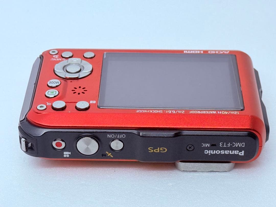 Panasonic LUMIX DMC-FT3 レッド オマケ付き