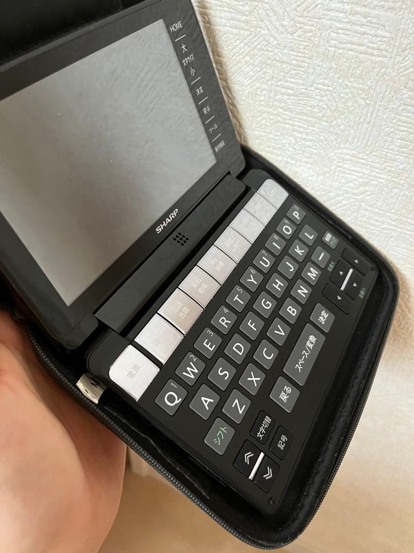 電子辞書　SHARP PW-SH1-B