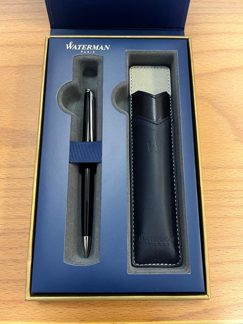（新品）WATERMAN ギフトボックス シャーペンとペンケース（ペンシース）