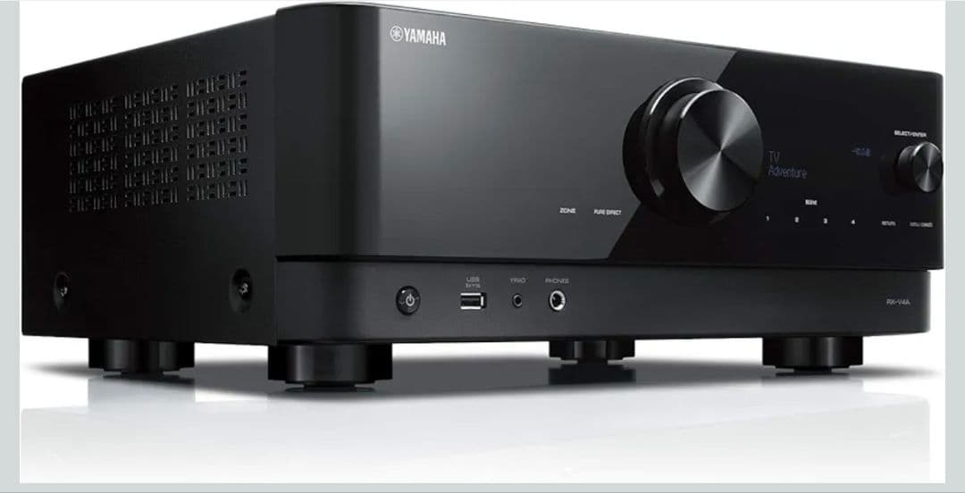 【新品・未開封】YAMAHA RX-V4A(B) 5.1ch AVレシーバー