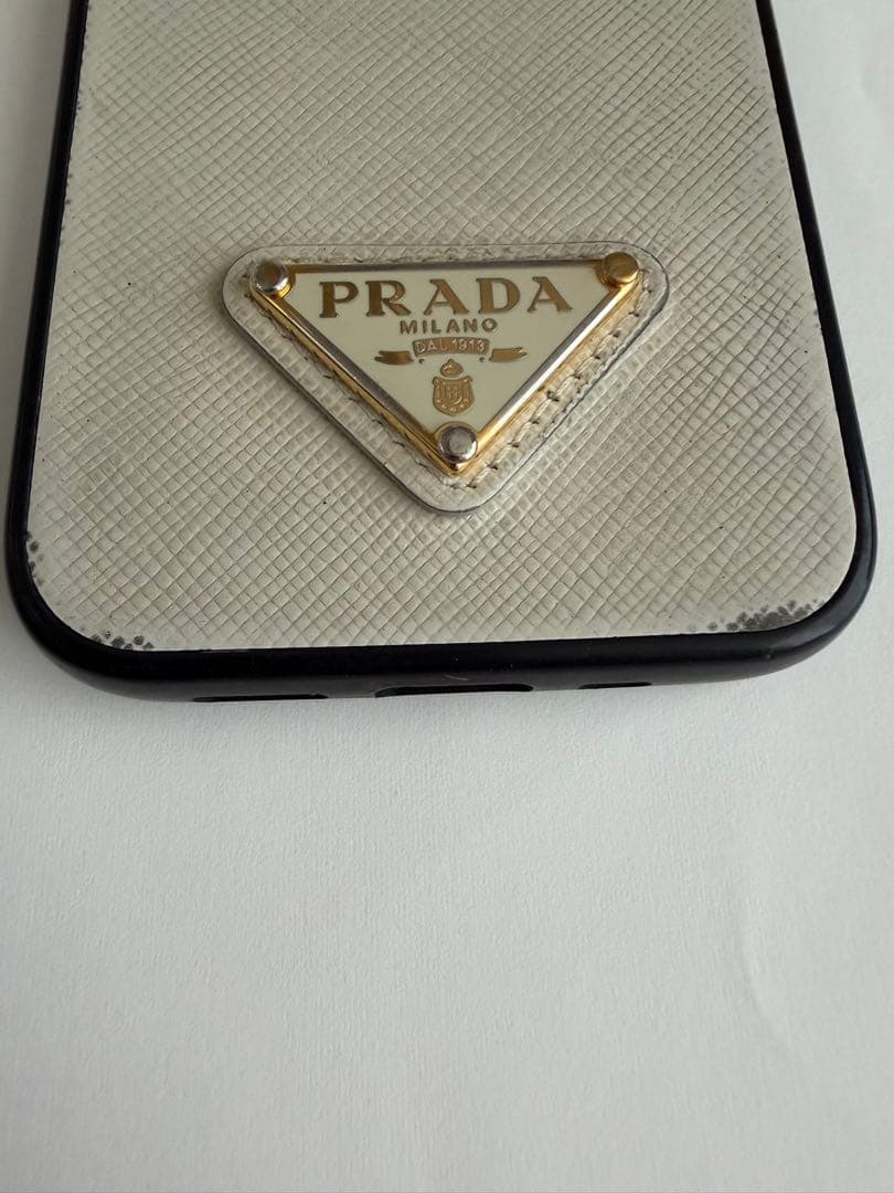 PRADA iPhone12miniケース ホワイト