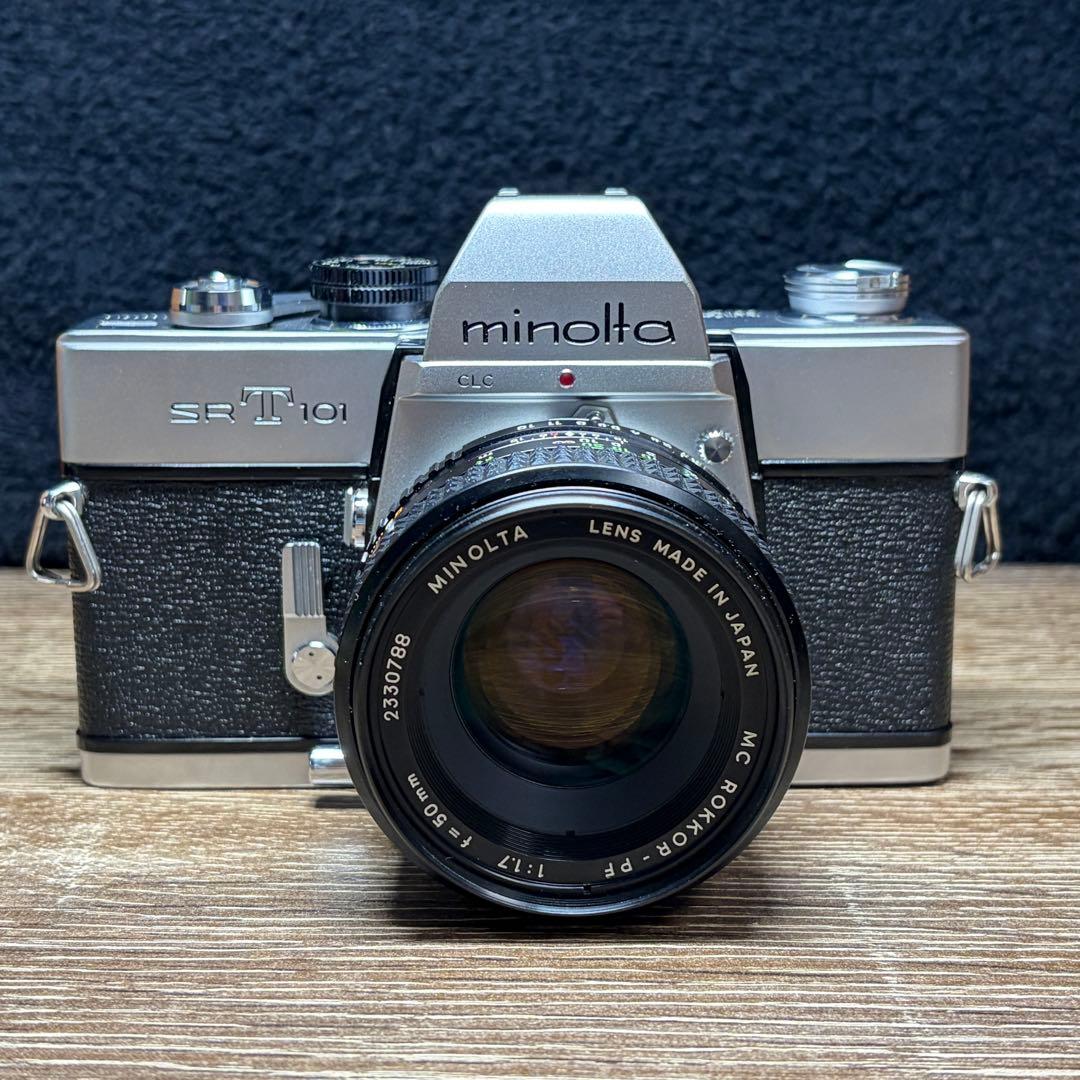 完全動作品 ミノルタ SRT101 + ROKKOR 50mm F1.7