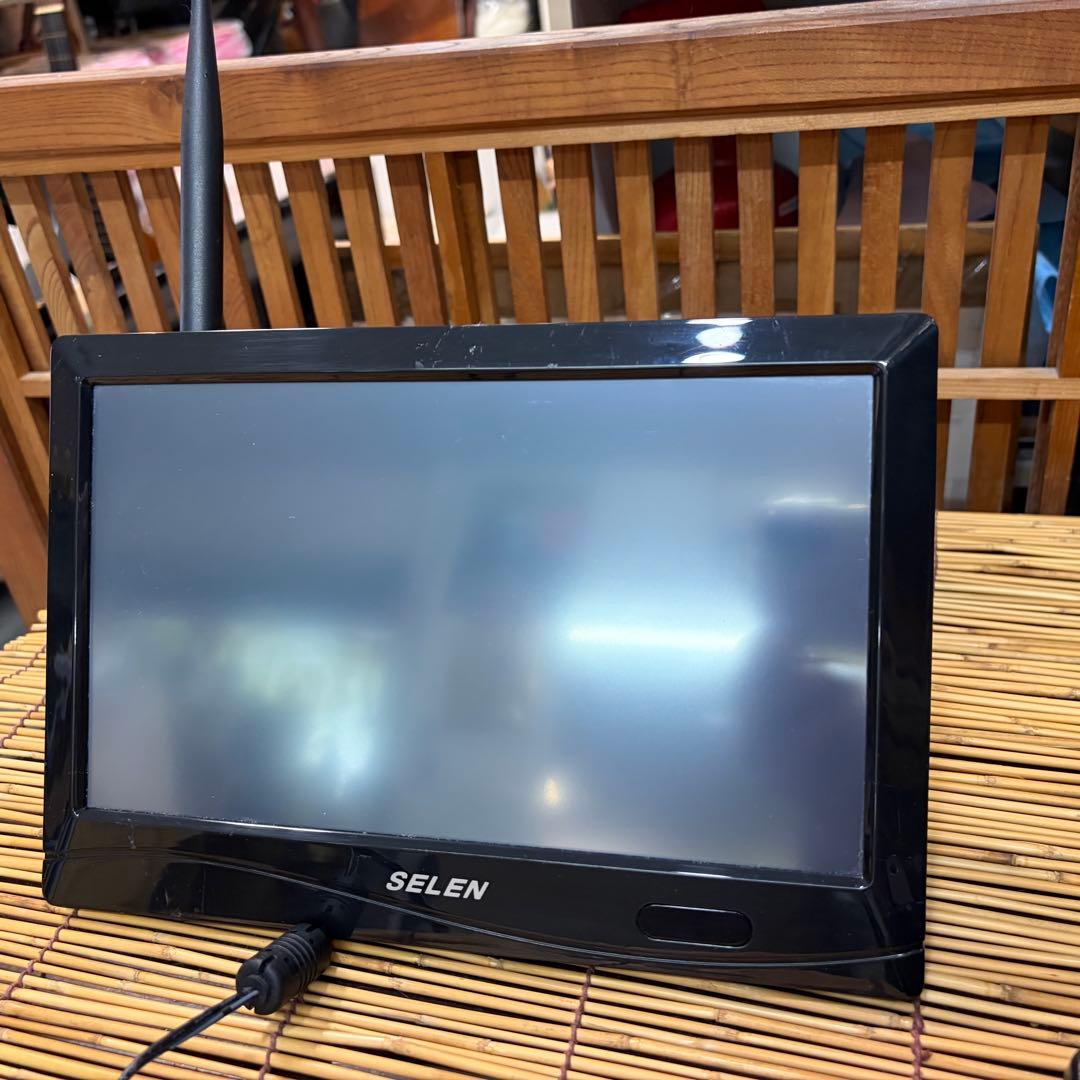 SELEN デジタルワイヤレスカメラ +１０インチモニターセット 美品 完璧