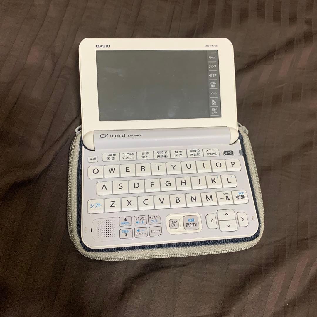 電子辞書　CASIO製　XD-Y4700 EX-word DATAPLUS10