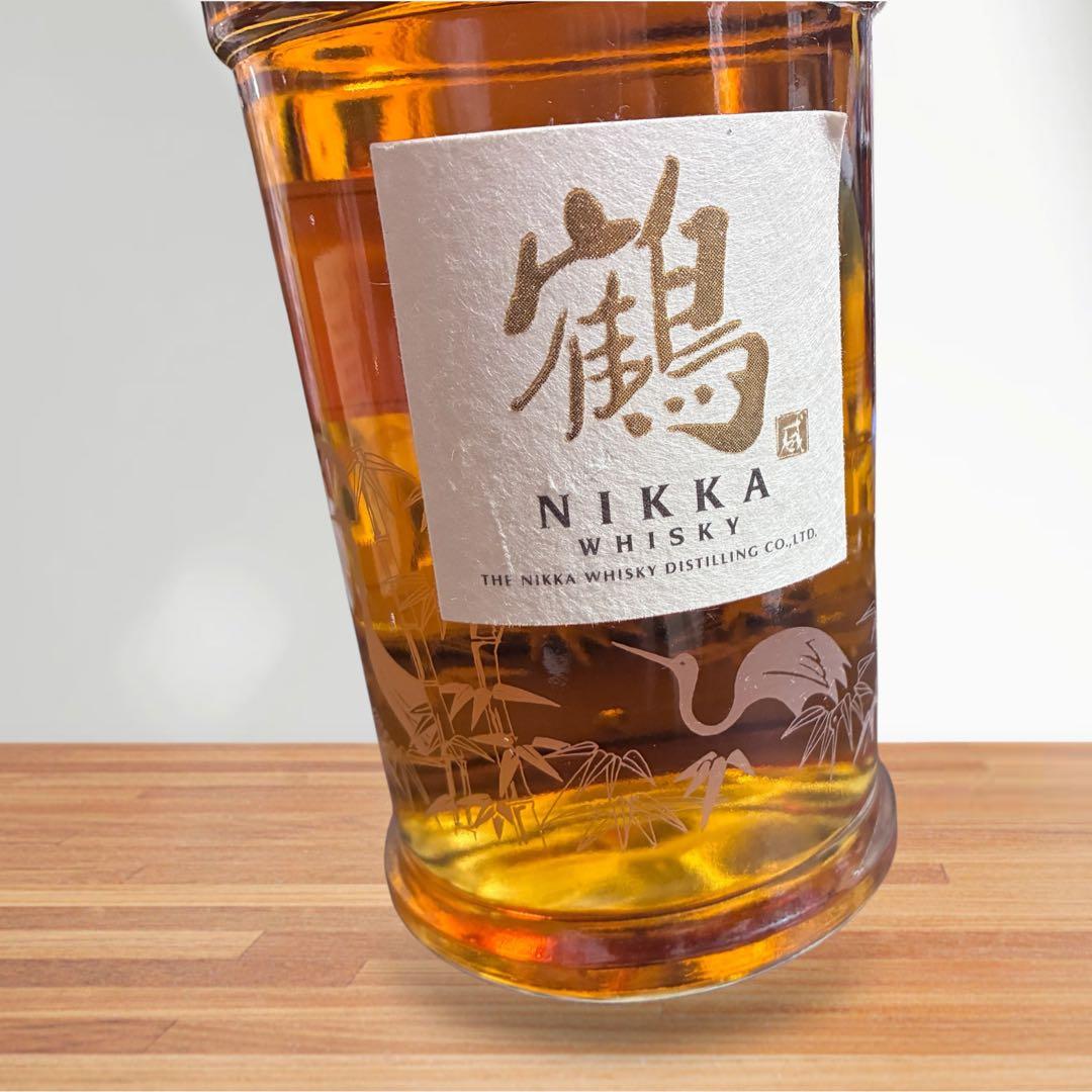 希少 未開封 NIKKA ウイスキー TSURU 鶴 鶴デザイン 旧ボトル