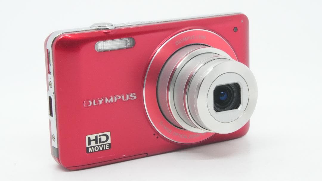 【B2107】 OLYMPUS VG-120 レッド オリンパス