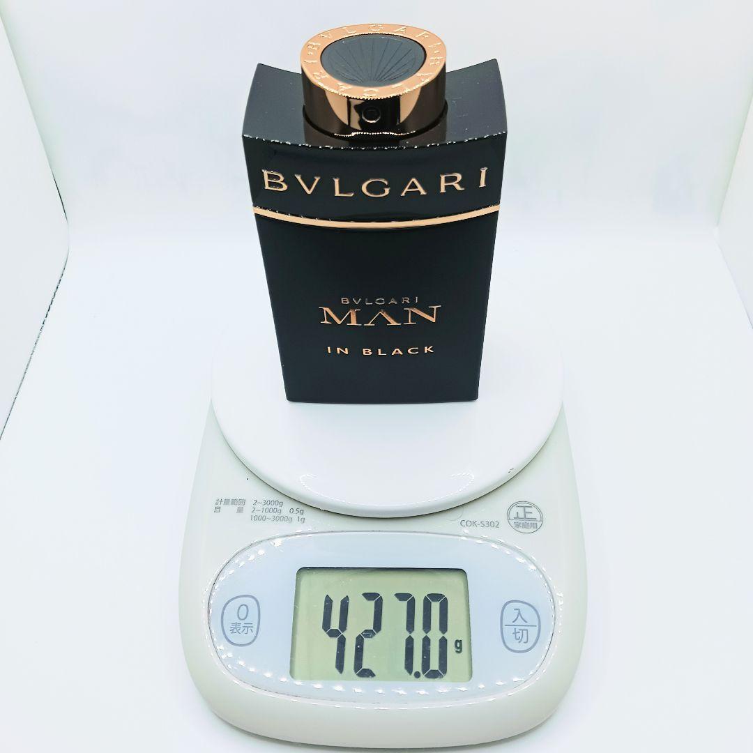 ほぼ満量 安心正規品 ブルガリ マン イン ブラック 100ml　ブルガリマン