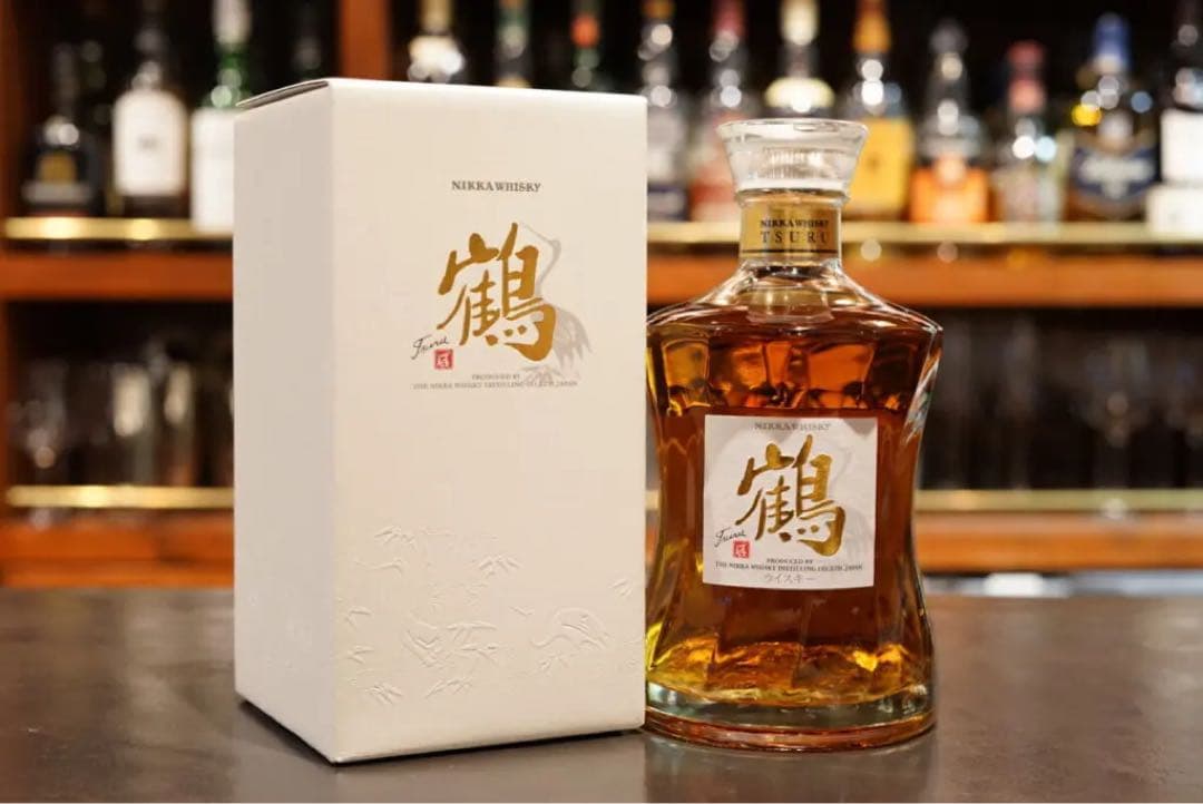 NIKKA WHISKY 鶴 750ml 専用ボックス付き