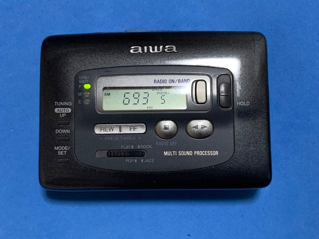 aiwa RX616 AM/FM カセットプレーヤー