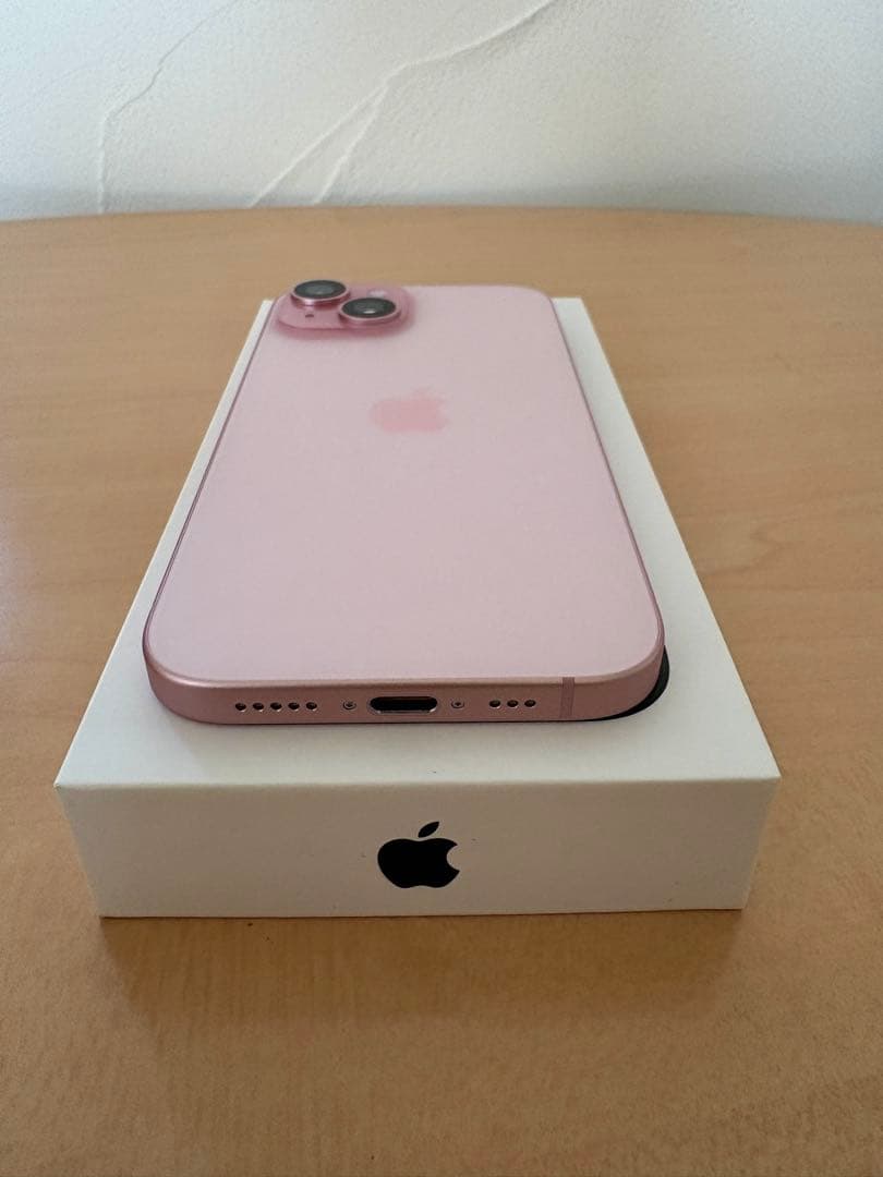 iPhone15 128GB ピンク SIMフリー【美品】