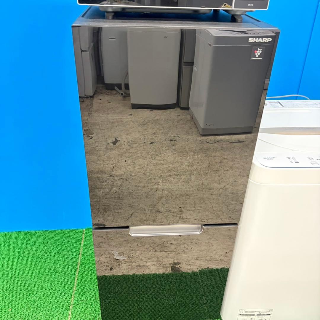 858 SHARP 冷蔵庫　洗濯機　電子レンジ　３点セット　小型　一人暮らし