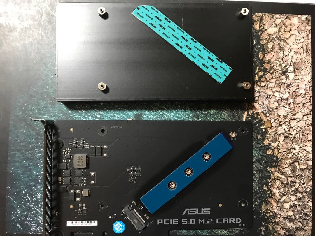 拡張カード ASUS Hyper M.2 PCIe5.0