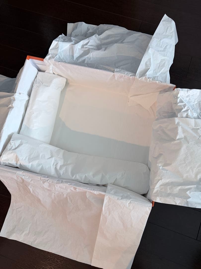 HERMES オレンジBOX 空箱 ガーデンパーティー