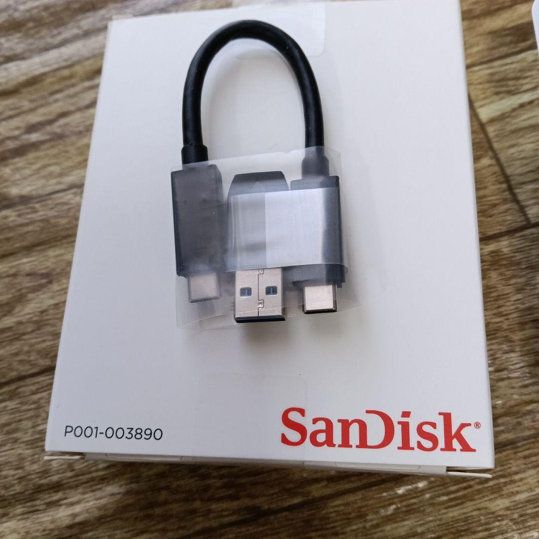 SanDisk 外付けSSD 4TB　4割引!!