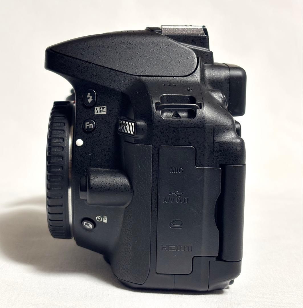 【ほぼ新品 元箱付き 付属品多数】 Nikon D5300 レンズキット