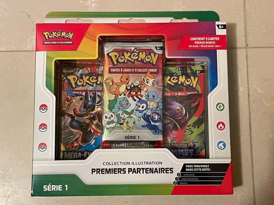 ポケカ 30周年記念 プロモ 御三家 フランス語