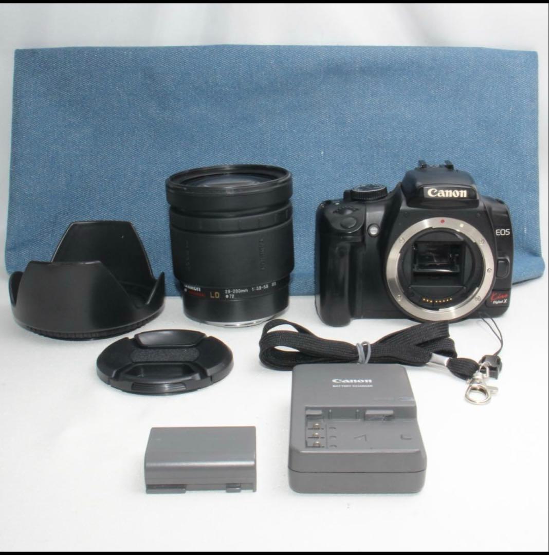 Canon EOS kiss X １本で近遠対応の万能レンズ付き❤️