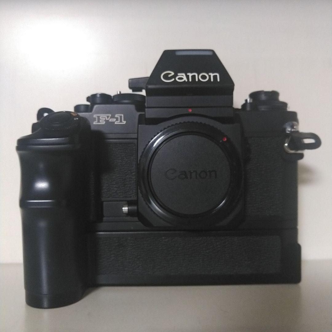 new F-1 AEファインダー ワインダー付　キヤノン　Canon