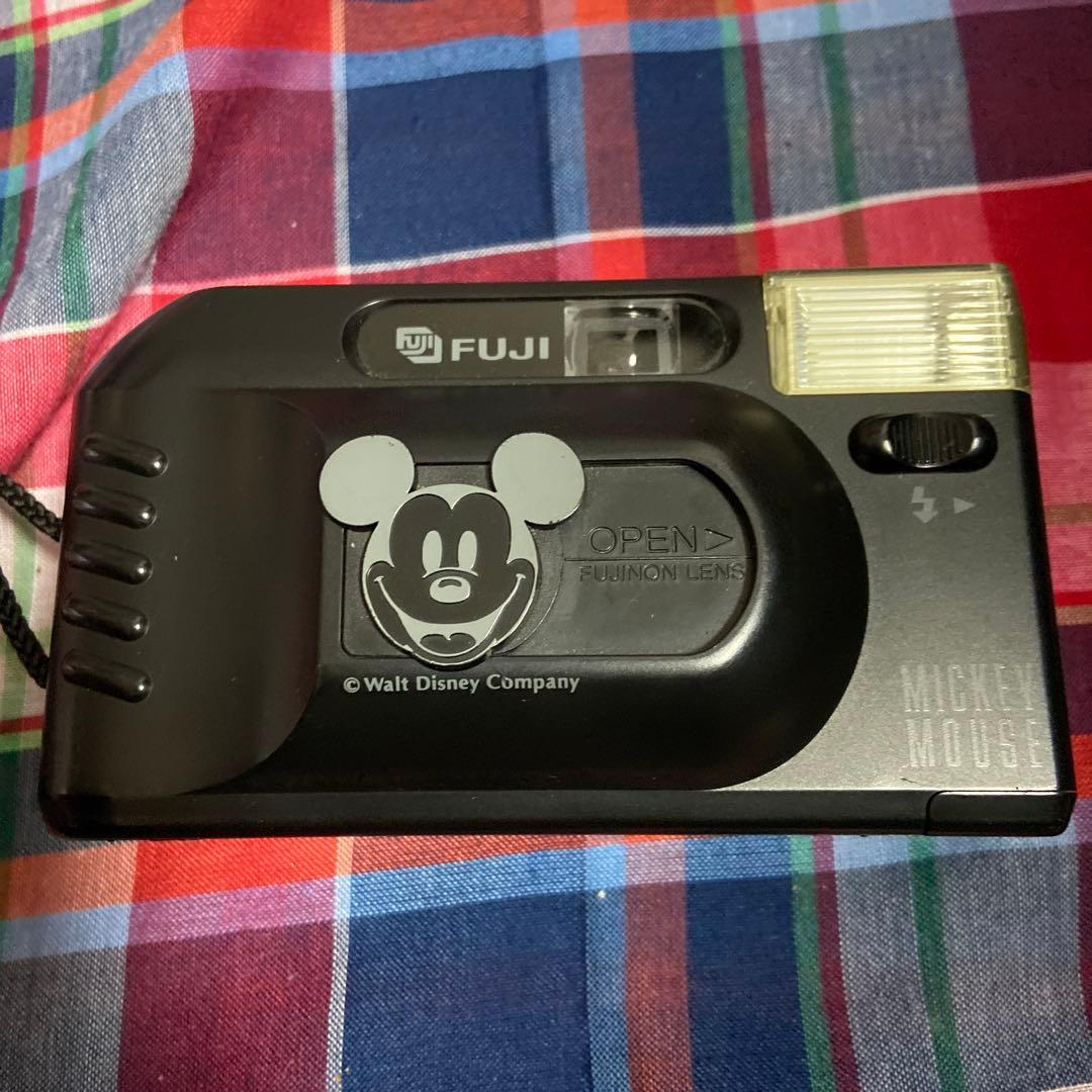 値下げ富士フイルム FUJI ミッキーマウス DL-7 コンパクトフィルムカメラ