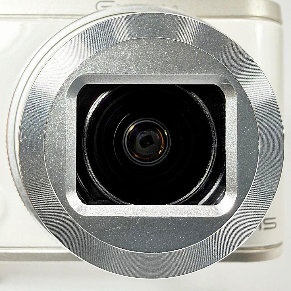カシオ EXILIM EX-ZR4000WE ホワイト コンデジ カメラ 中古