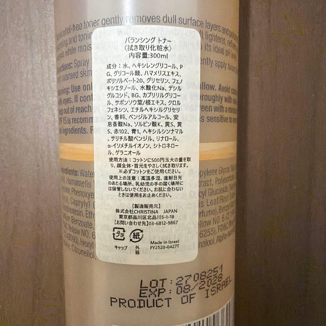 クリスティーナ　フォーエバーヤング　バランシング　トナー　300ml