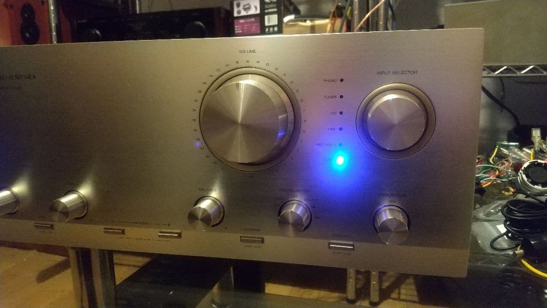 SANSUI AU-α507NRA プリメインアンプ メンテ＆カスタム施工済み