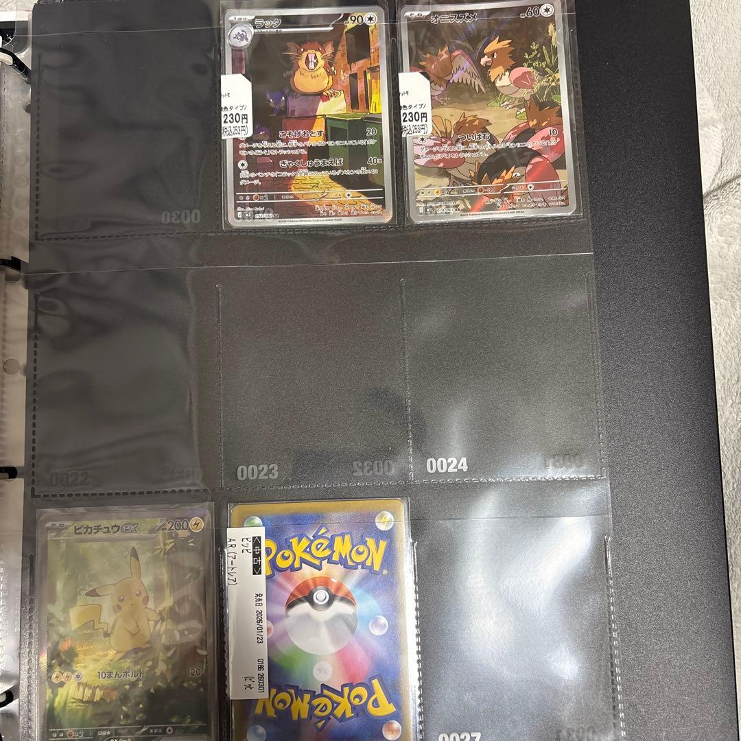 ポケモンカードsar arコレクション