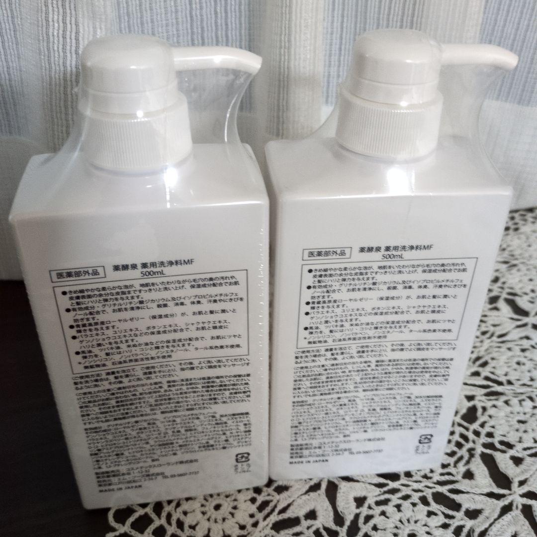 新品　薬酵泉（やっこうせん） 全身薬用洗浄料 500ml×2本セット