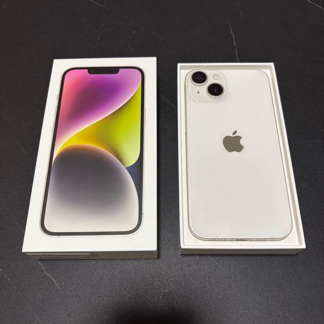iPhone 14 本体　256GB スターライト