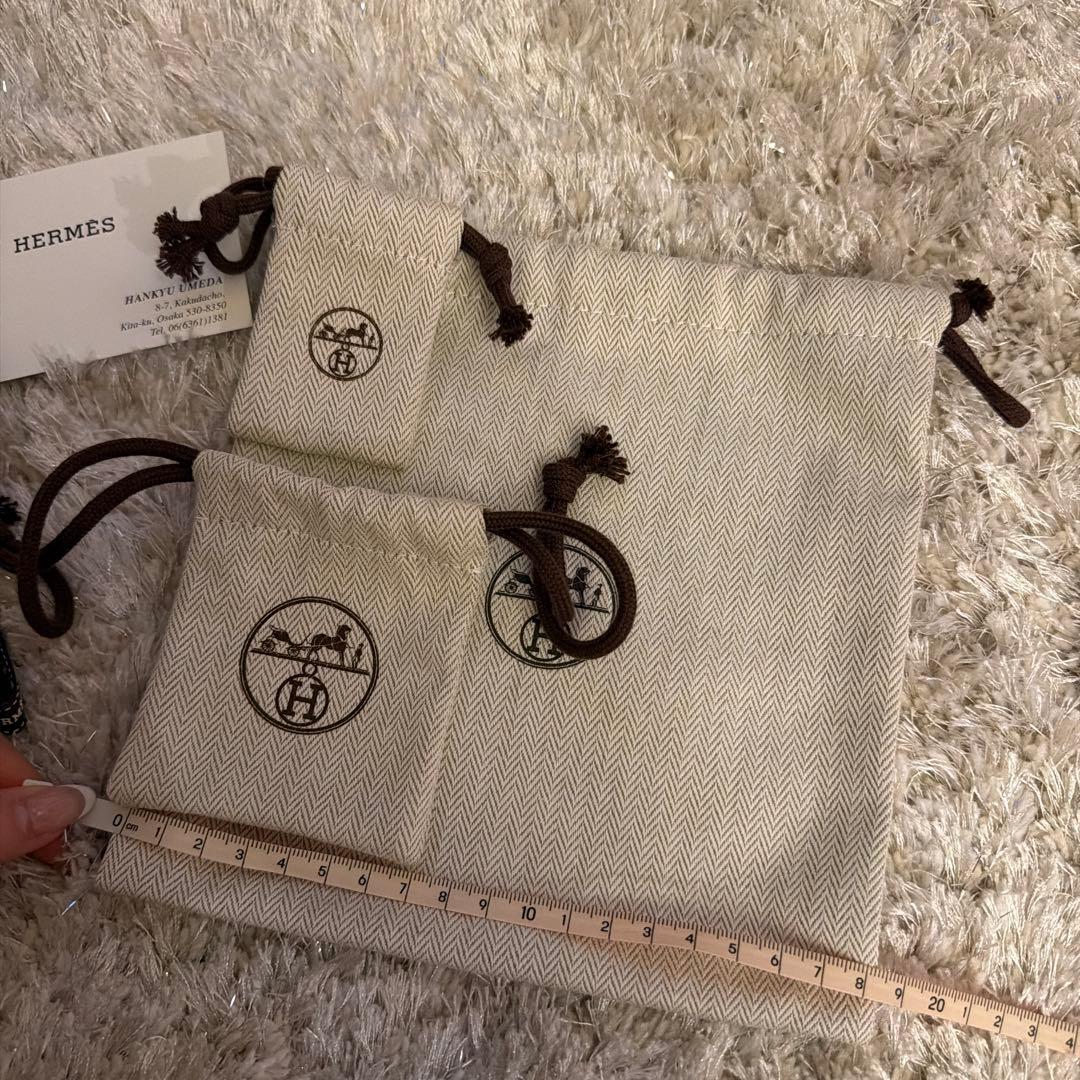 HERMES 巾着　3点セット
