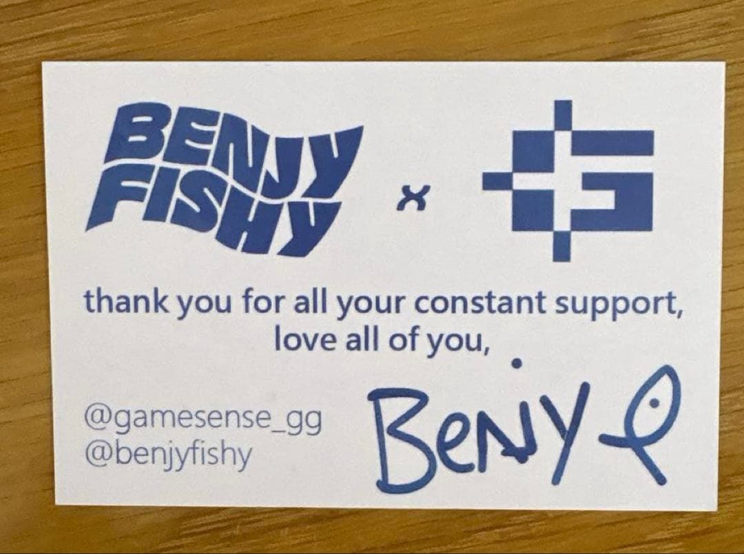 【Peterbot愛用】Fortnite Benjyfishy マウスパッドXL