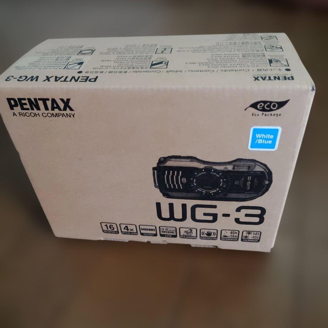 PENTAX WG-3 防水・防塵・耐衝撃 デジタルカメラ
