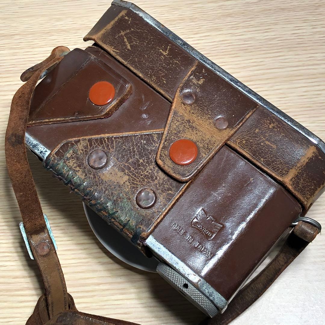 ケース付　Canon Ⅱ S型 ？　フィルムカメラ
