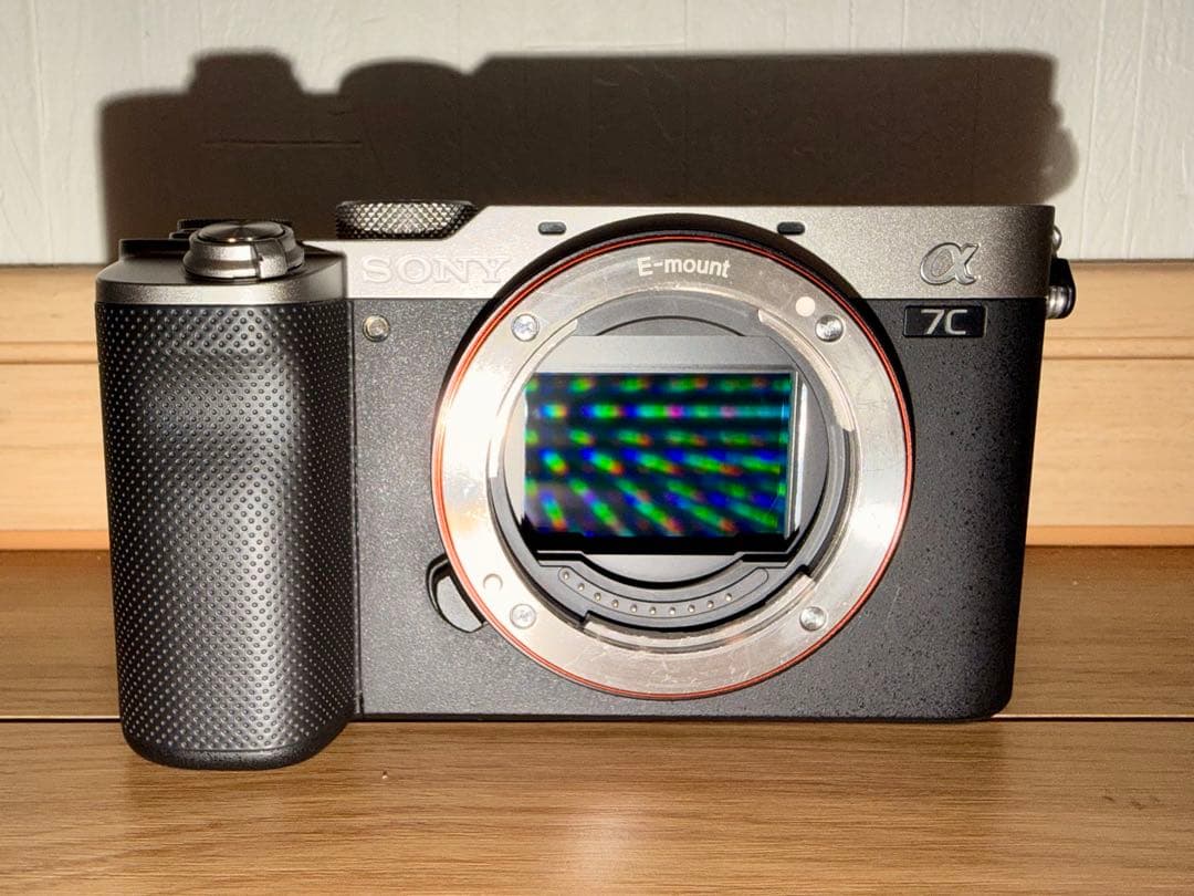【美品】SONY α7C ボディ ブラック ILCE-7C（シャッター数少）