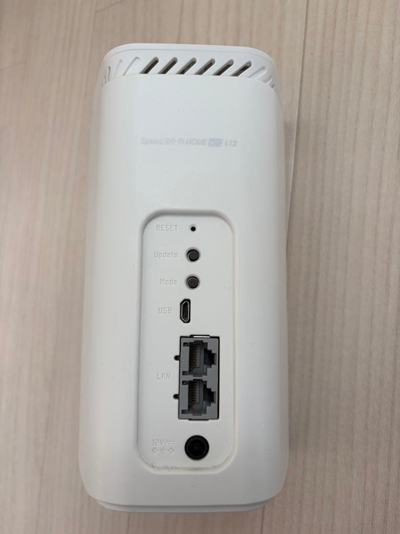 無線LANルーター Speed Wifi  5G L12 NAR02