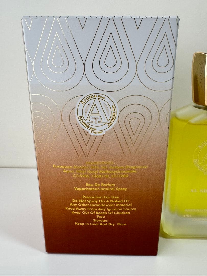 (新品) Aroma Rose AL SHEIKH Eau de Parfum