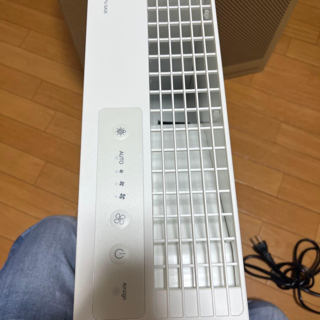 空気清浄機 PU-SA35-WA 象印 ZOJIRUSHI