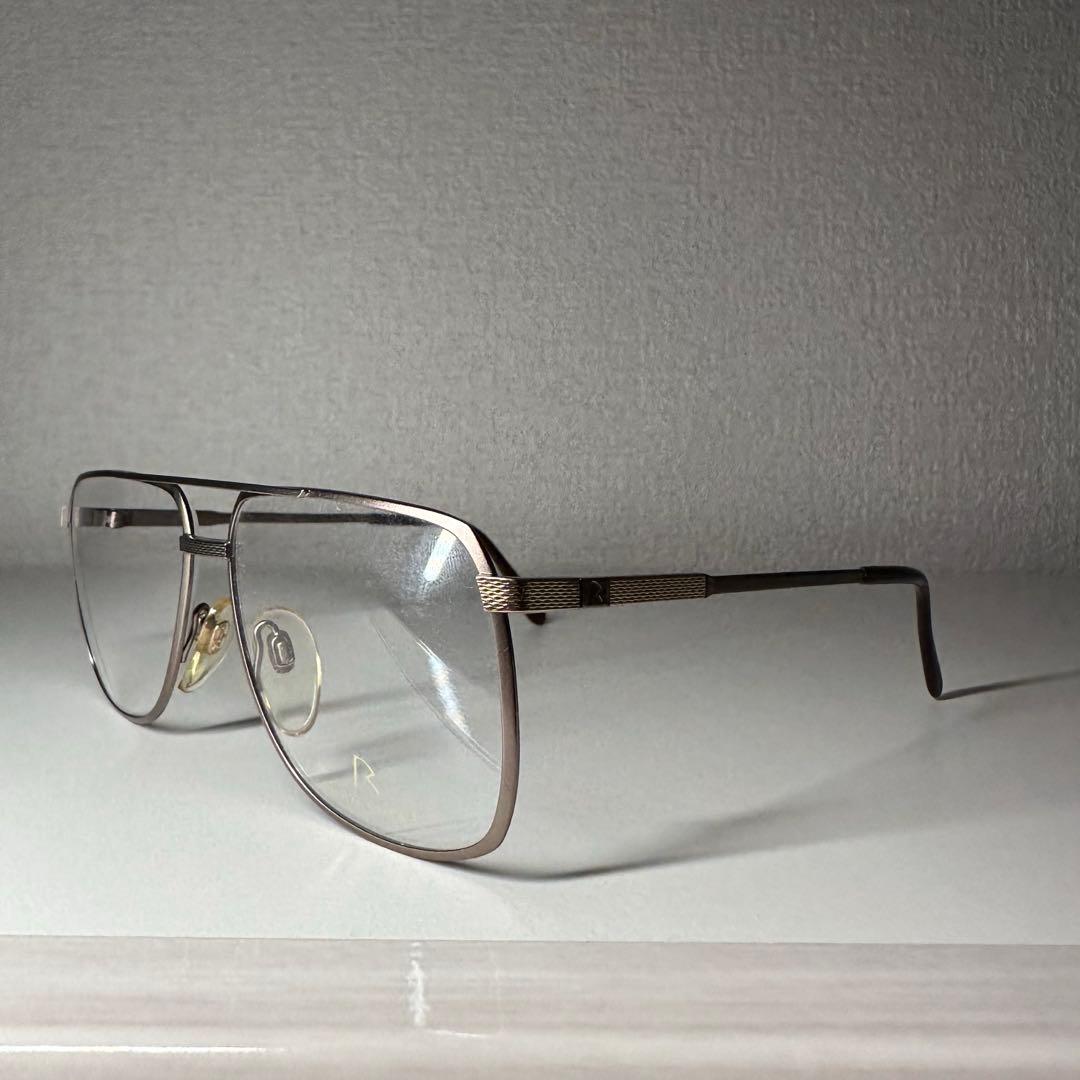 90s ヴィンテージ RODENSTOCK ライスパターン メガネ ツーブリッジ