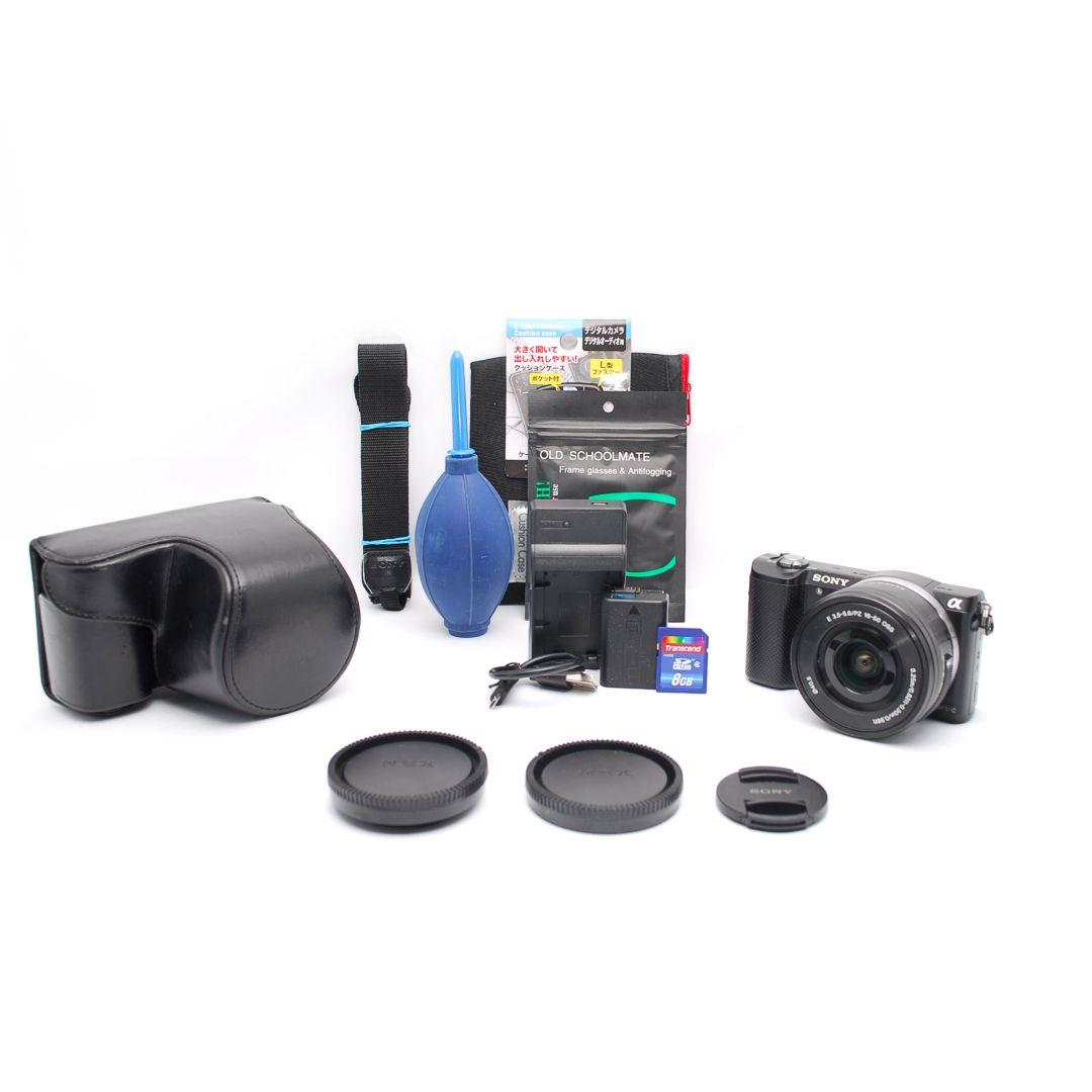 即購入1000円OFF SONY α5000 手ブレ補正搭載 レンズキット