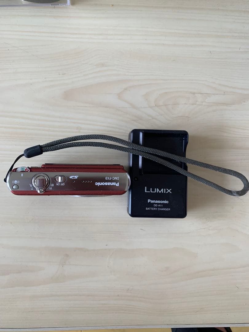 Panasonic LUMIX 赤色 コンパクトデジタルカメラ