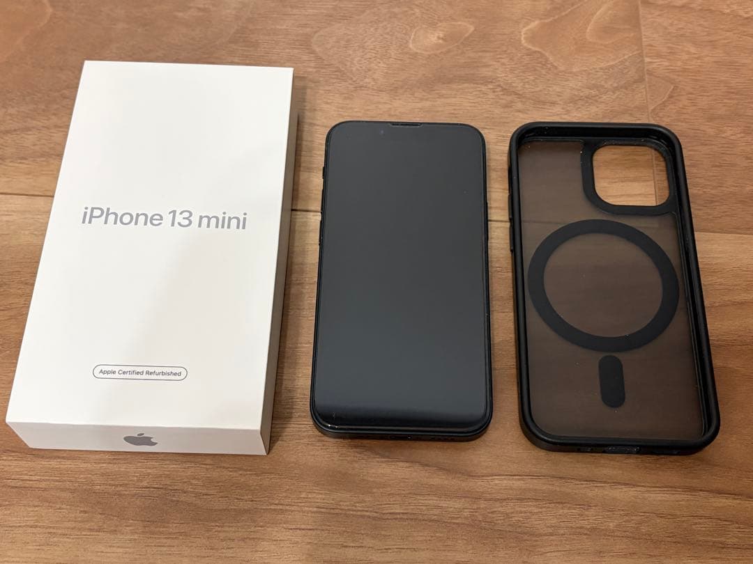 極美品 iPhone 13 mini ミッドナイト 128GB バッテリー93%