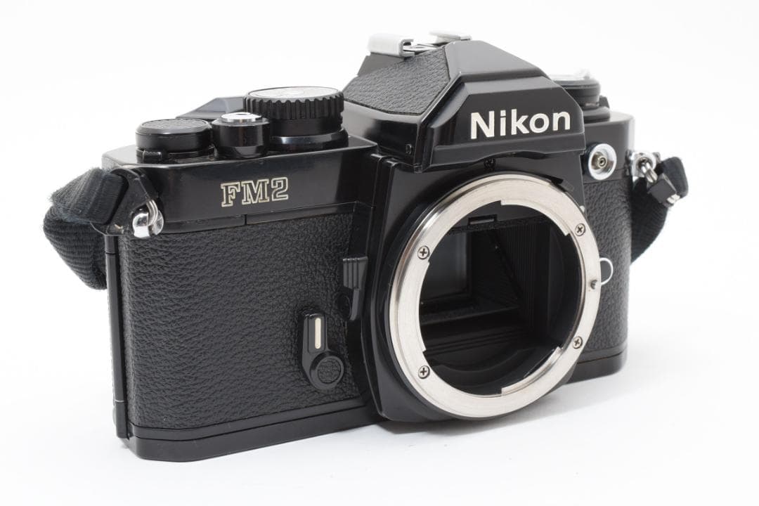 超美品 ニコン New FM2 ブラック フィルム モルト新品交換済 M833
