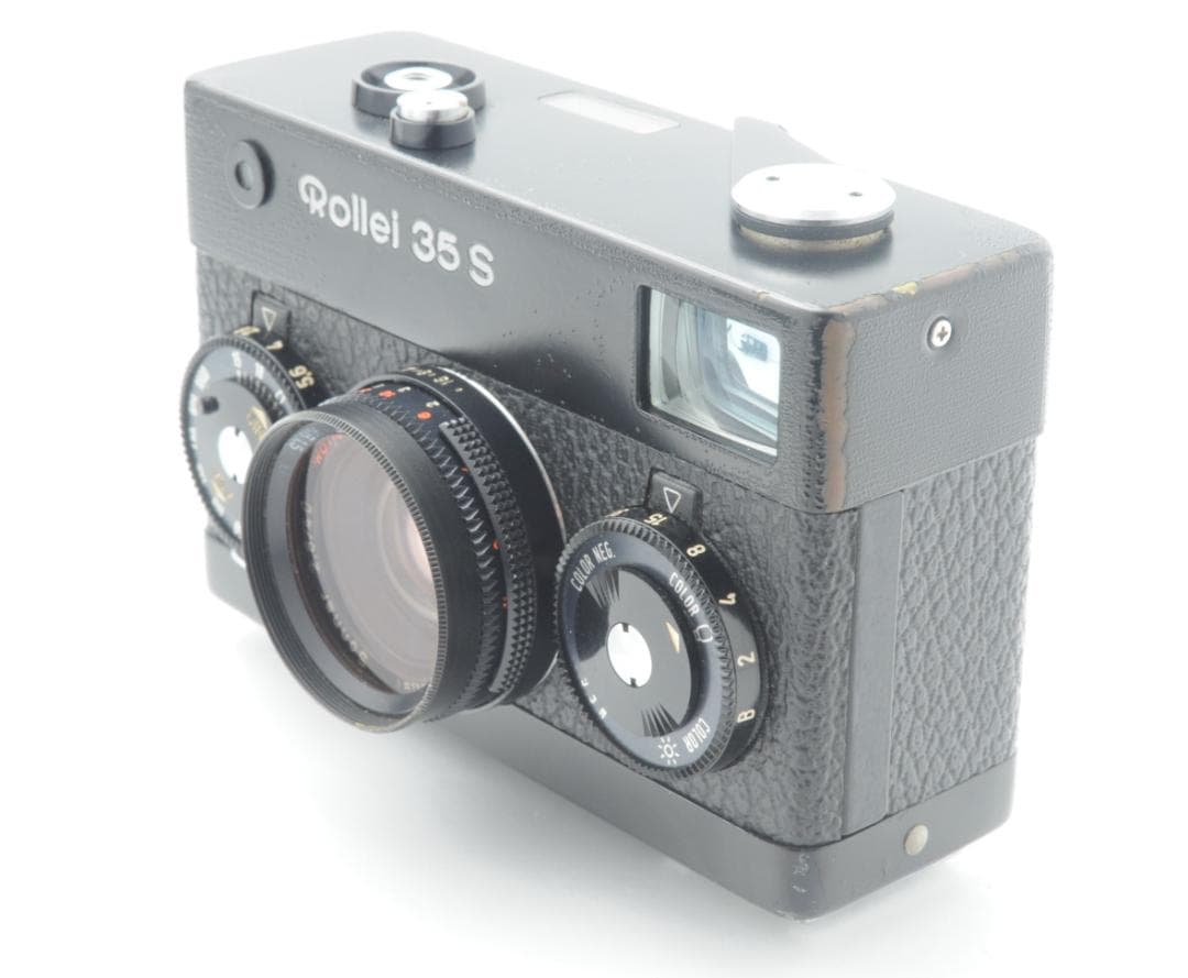 ★Rollei 35s ブラック 露出計NG ストラップ・ケース付き★
