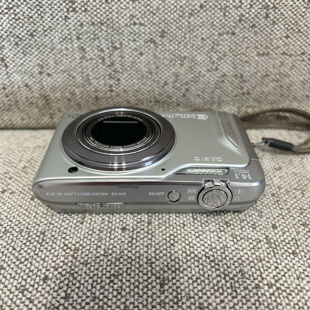 【美品】Casio EXILIM EX-H15 コンパクトデジタルカメラ