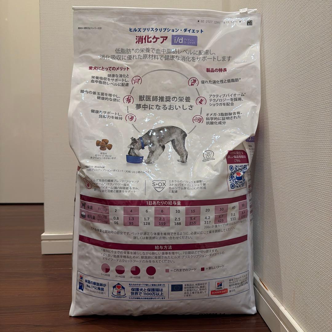 【新品】ヒルズ プリスクリプション ダイエット 消化ケア i/d 7.5kg