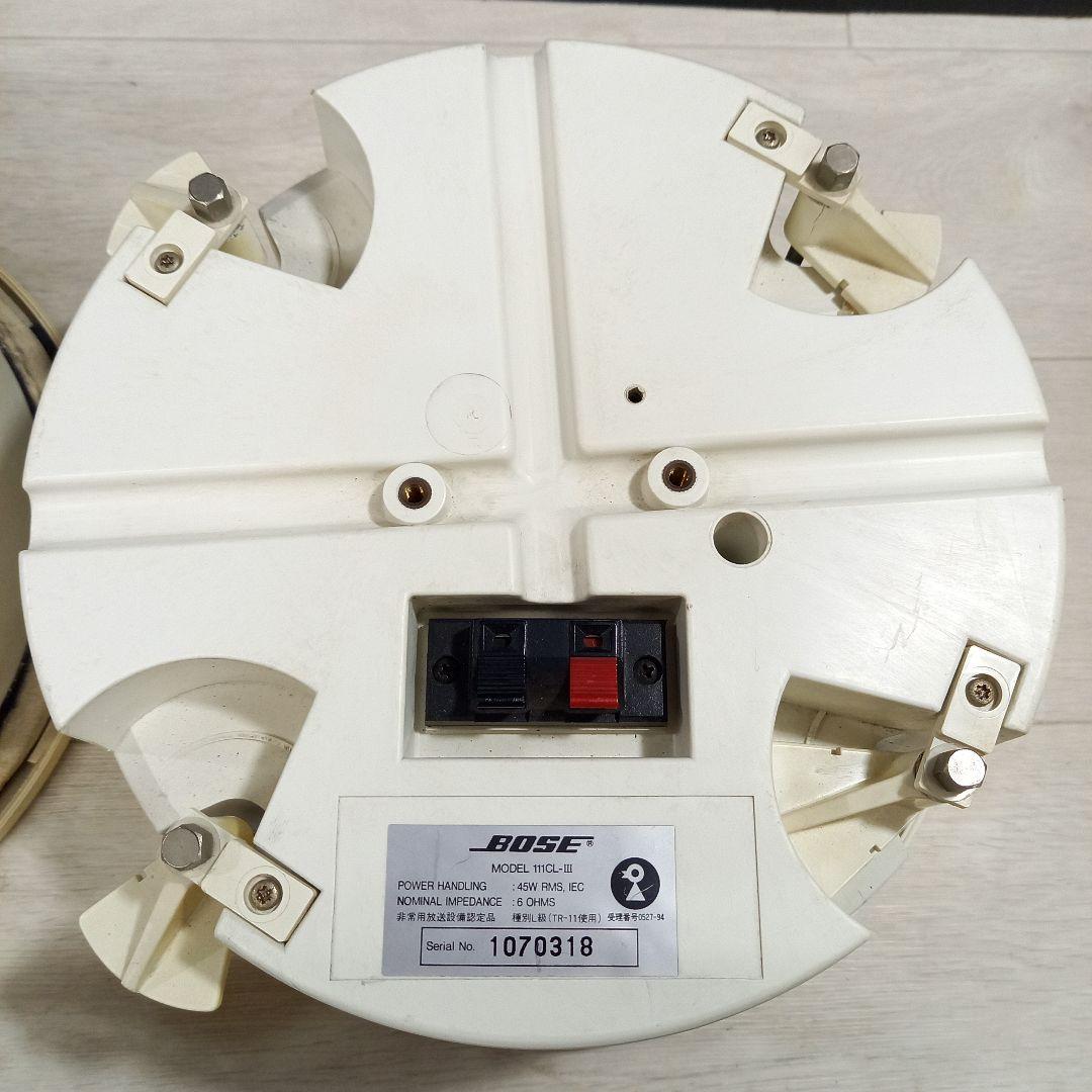 BOSE 埋め込みスピーカー ペア Model 111 CL-Ⅲ CL-3①