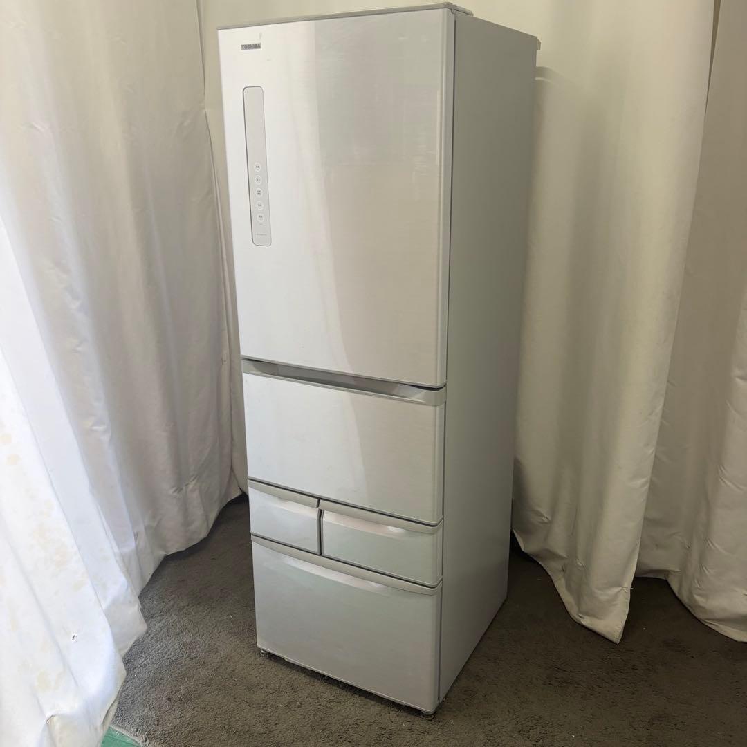 ★232　冷蔵庫　東芝　大型　400ℓ-500ℓ　右開　設置無料　安い　自動製氷