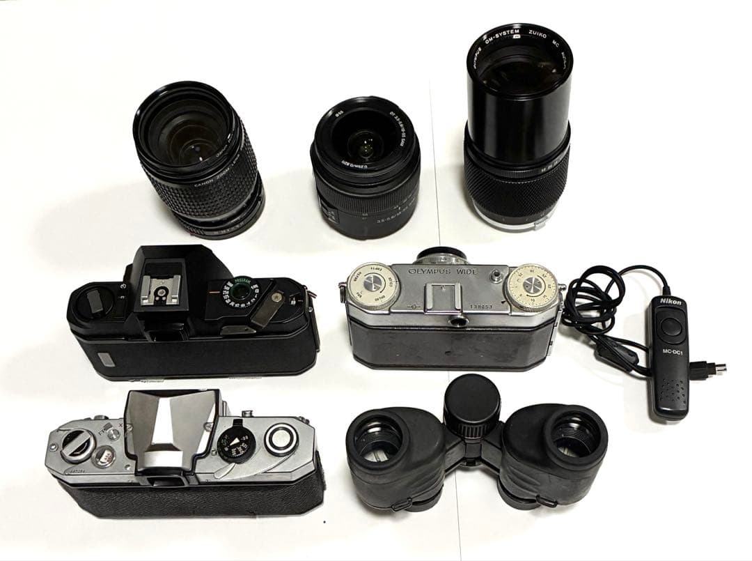 カメラ・レンズ・アクセサリー 8点セット　Olympus Wide含む