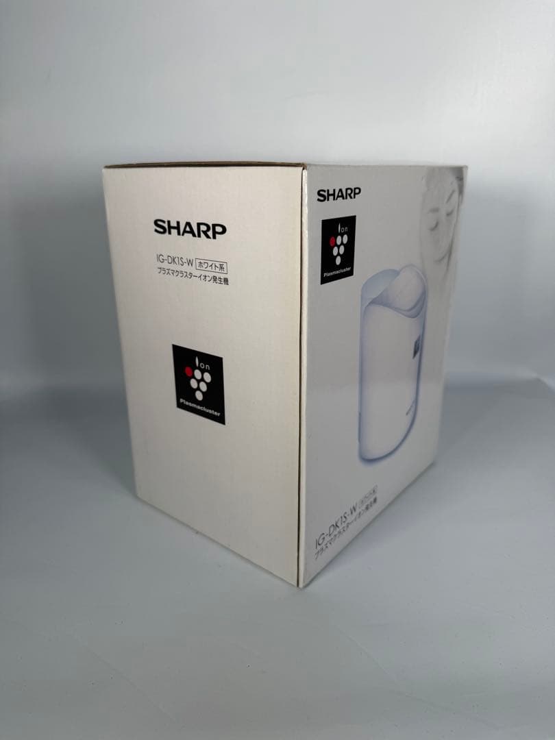 新品未使用 シャープ プラズマクラスター IG-DK1S-W