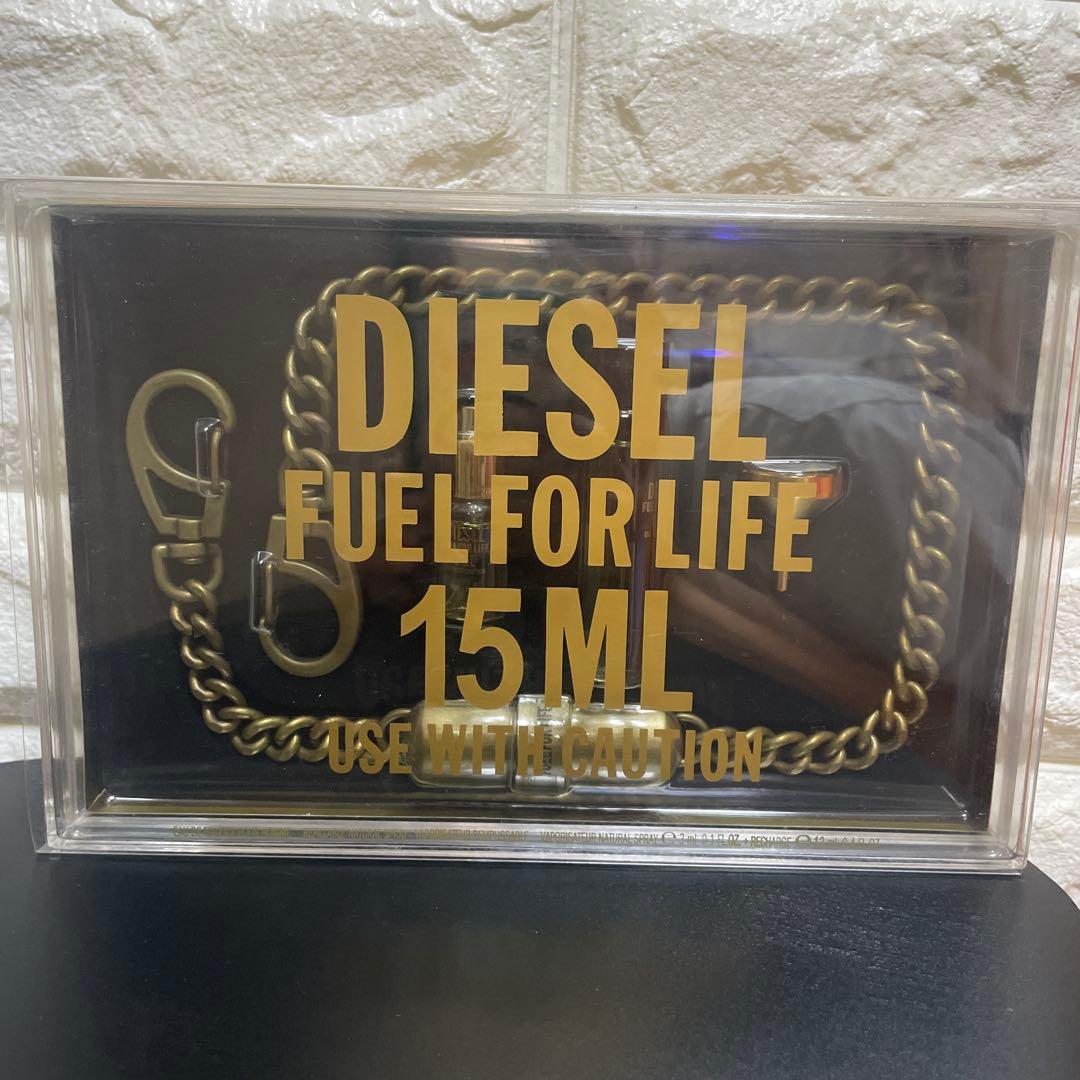 ディーゼルDIESEL香水チェーンセット3mL+12mLフランス製